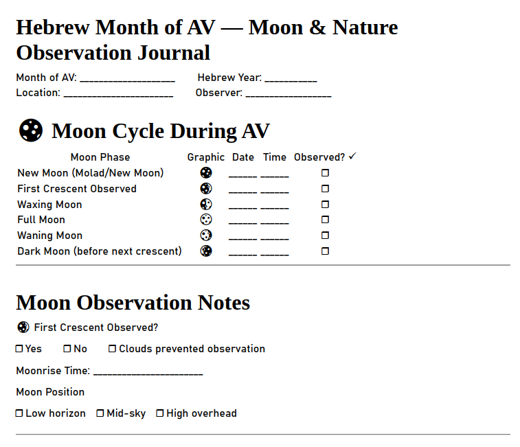 month of AV
